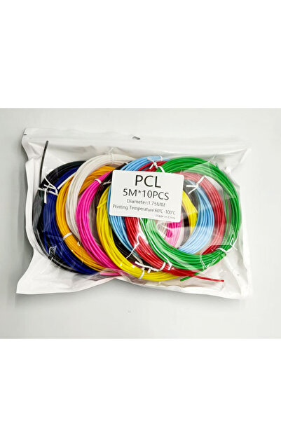 Choice5 خيوط أقلام الطباعة ثلاثية الأبعاد PCL-50، بطول 50/90/150 متر، خط قوس ...