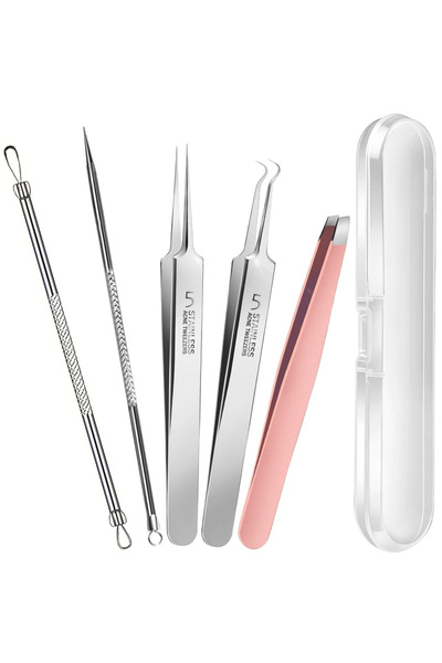 choice2 5pcs 1/3/5pcs Teenitor Pimple Popper Tool Kit and Blackhead Remover T...