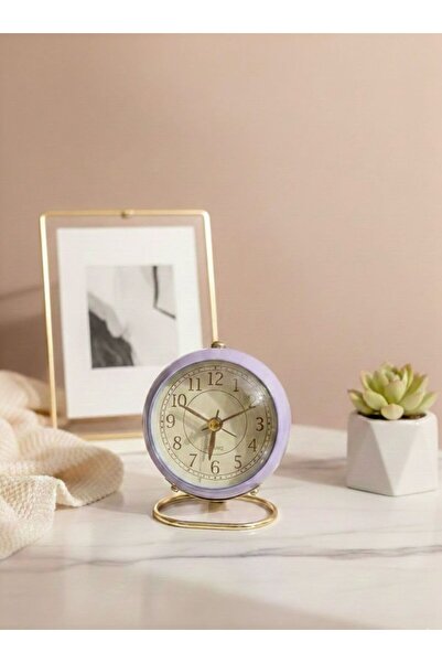 madewithlove Metal Ayaklı - Işıklı Dekoratif Çalar Saat