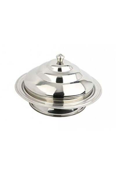 Generic Multi-size Kozi Plate 30cm Stainless Steel with Base and Lid