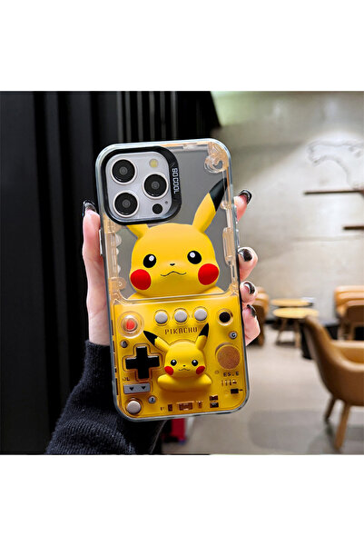 Choice25 غلاف هاتف صلب بتصميم بيكاتشو وجينجار من بوكيمون، متوافق مع آيفون 15،...