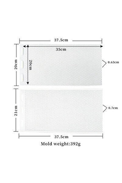 Choice5 Candle mold 4 Silicon Flexible Beehive Wax Machine Foundation Sheets ...