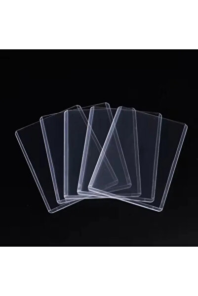 choice2 5 أغطية علوية شفافة 35PT، حامل بطاقات تداول شفاف واقٍ، أغطية بطاقات ب...
