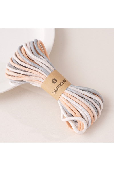 Choice 4mm 10m Style1 4mm 10m Colored Gradient Cotton Cord - For Bag Garment ...