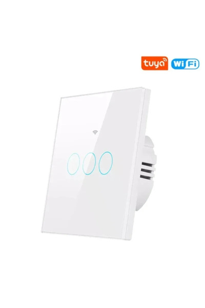 choice2 مفتاح إضاءة ذكي يعمل باللمس ثلاثي الاتجاهات من نوع Tuya WiFi، متوافق ...