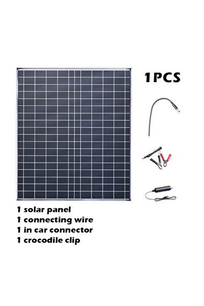 Choice1 1ps500w 500W Solar Power Bank Kit - 12V/18V Panel 100A Controller for...