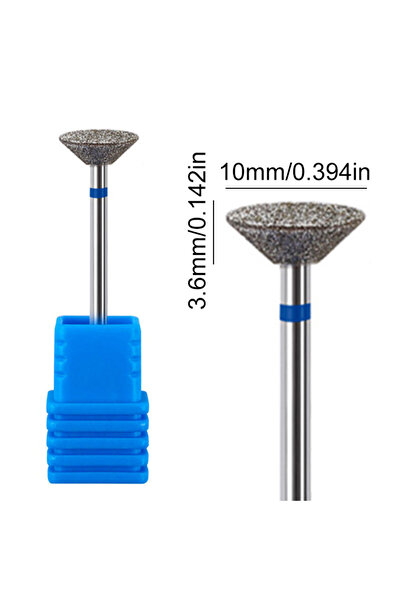 Choice7 مجموعة رؤوس حفر أظافر ماسية من النوع 7، ملحق مانيكير وباديكير، ماكينة...