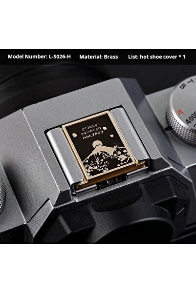 Choice4 غطاء قاعدة الفلاش للكاميرا موديل A06، مناسب لكاميرات فوجي XS20 وX100V...