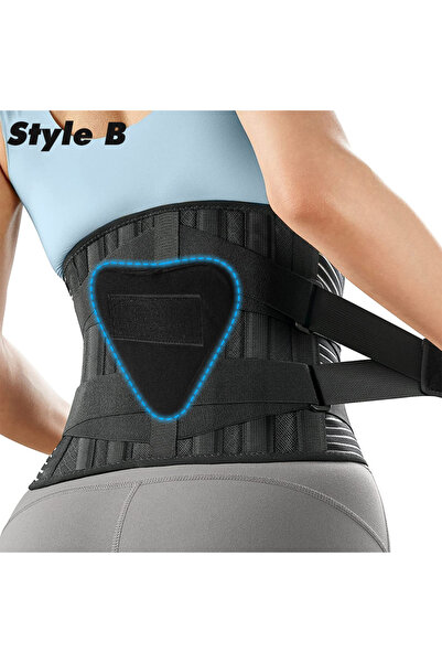 Choice3 XL Black-2 1PCS Back Brace for Lower Back Pain for Women Men with Lum...