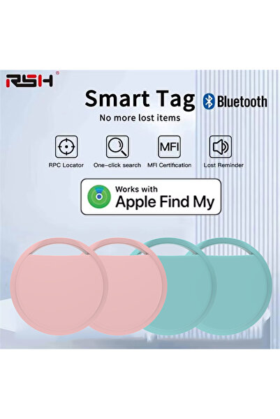 Choice3 4-pack v4 4-pack Black Smart tag(only IOS),Work with Find My (iOS onl...