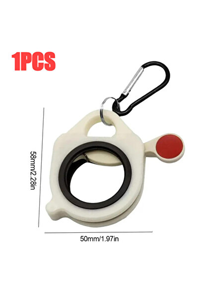 Choice4 قطعة واحدة، 10 قطع، منظم ربطات كابلات فلورسنت، حامل ربطات كابلات، أدا...