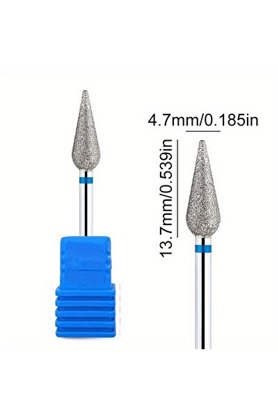 Choice18 Style 26 Diamond Milling Cutter Nail Drill Bits Set For Manicure Acc...