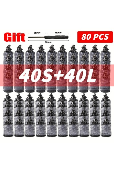 Choice3 40S40L مسمار إصلاح إطارات السيارات العالمي بالشفط، طقم إصلاح إطارات ا...