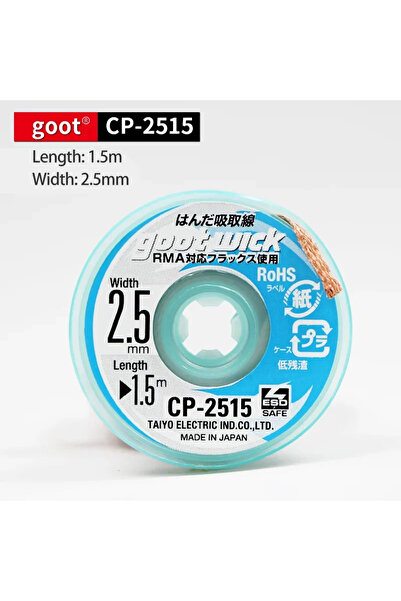 Choice4 1PC CP2515 GOOT Original Desoldering Wick CP2015 CP2515 CP3015 CP3515...