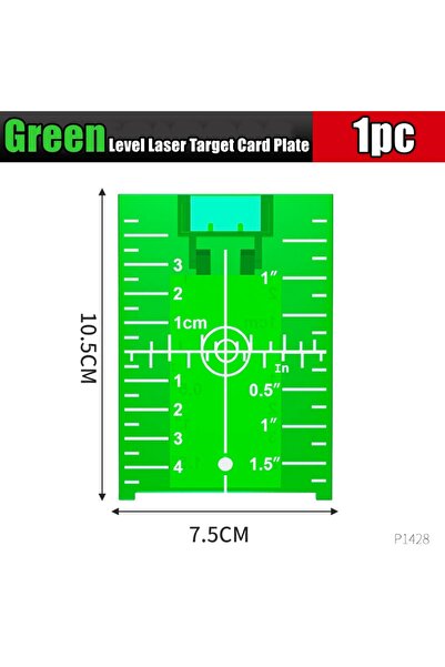 choice2 1pcs green Laser Level Target Board Red/Green Line Beam Distance Plat...