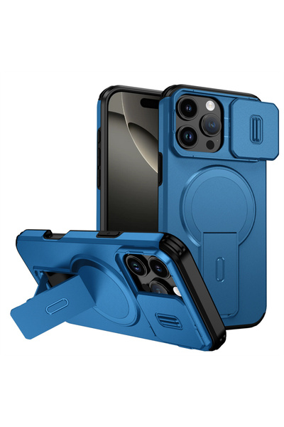 Choice35 غلاف هاتف حماية عدسة الكاميرا باللون الأزرق لهاتف iPhone 16، متوافق ...
