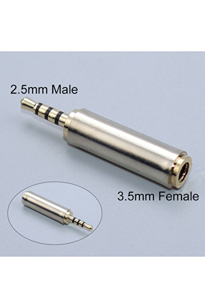 Choice محول كابل صوت AUX من 2.5 مم ذكر إلى 3.5 مم JCD (قطعتان)