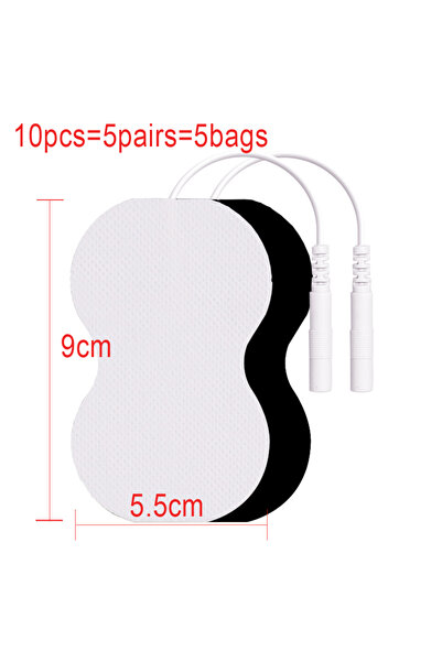 Choice6 5.5 × 9 سم، 10 قطع أو 10/20 قطعة، لصقات تحفيز العضلات بالكهرباء TENS،...