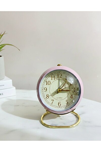 madewithlove Metal Ayaklı - Işıklı Dekoratif Çalar Saat