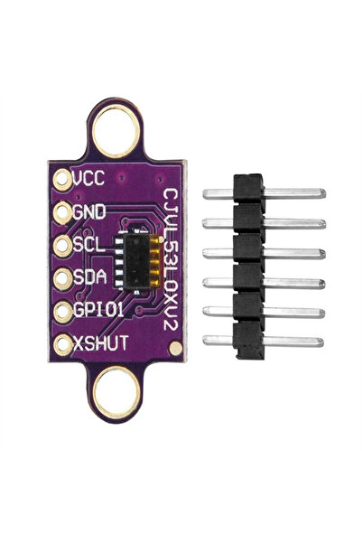 Choice5 1PC 1-10PCS VL53L0X Time-of-Flight (ToF) Laser Ranging Sensor Breakou...