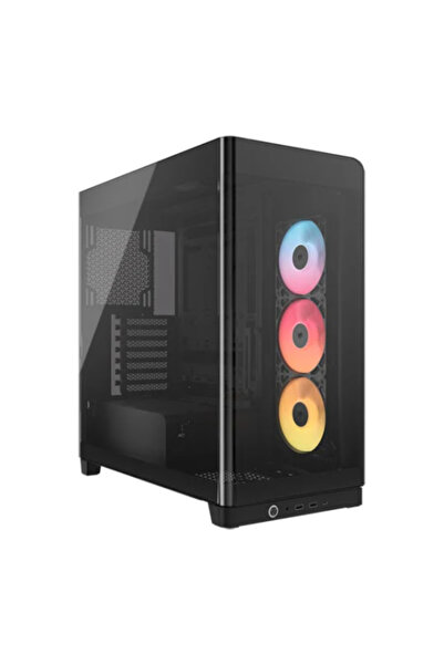 Corsair Carcasă FRAME 4500X RS-R ARGB Panoramic, Tower central, Sticlă securi...