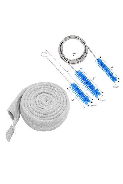 Choice8 غطاء أنبوب خرطوم جهاز التنفس CPAP رمادي - قطعة واحدة، ناعم قابل للغسل...