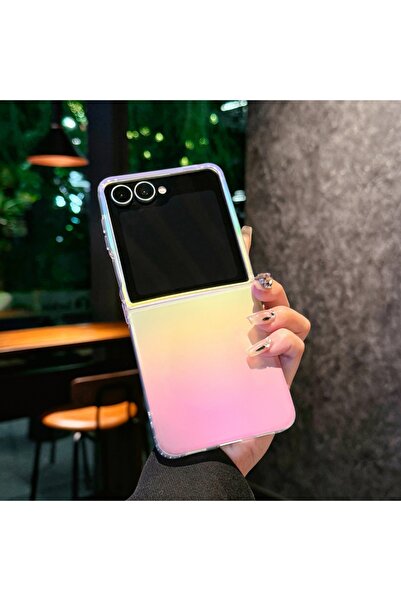 Choice7 غلاف هاتف مغناطيسي جديد غير لامع بتصميم قوس قزح متدرج الألوان، مناسب ...