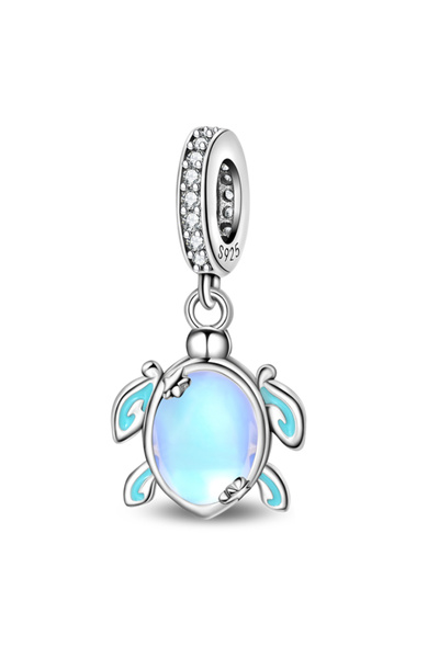 Choice61 PAC1787 Fashion 925 Sterling Silver Summer ean World Series Sea Turt...