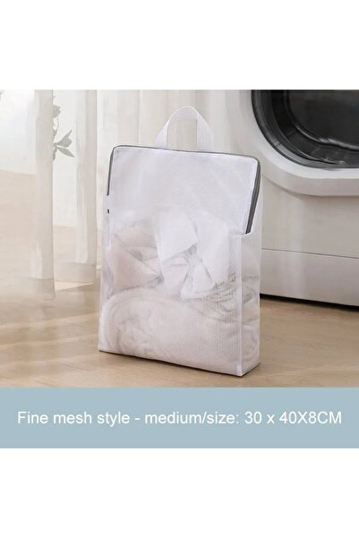 choice2 حقيبة غسيل ثلاثي الأبعاد، قطعة واحدة، 30 × 40 × 8 سم، حقيبة بسحاب قاب...