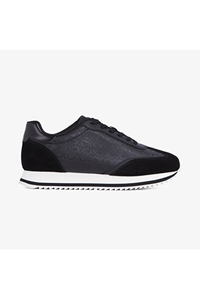 Calvin Klein Runner Lace up - Mono Mix Women's Black Sneaker