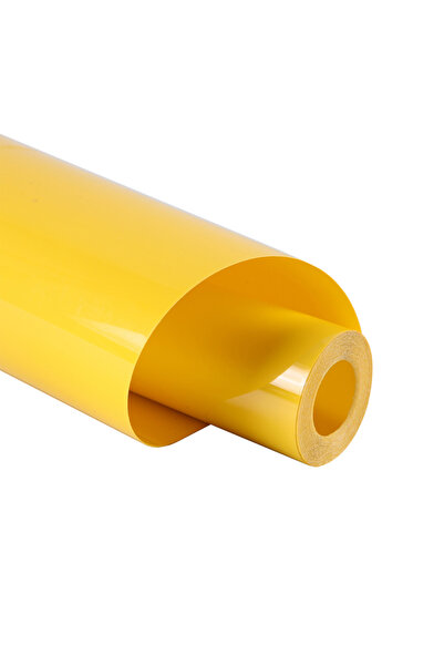 Choice60 لفة فينيل حراري أصفر مقاس 30.48 × 91 سم، فينيل لنقل الحرارة للقمصان ...