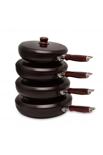 Generic Korean Pan Set with Lid 4 Pieces