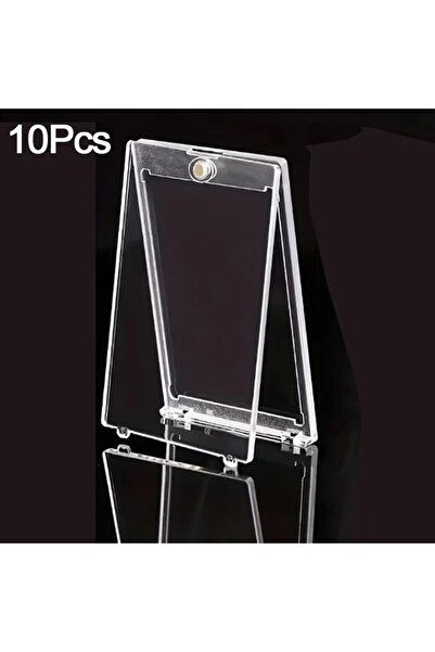 Choice1 10PCS 1/5/10PCS Clear Card Holder Magnetic Attraction Type Gaming Spo...