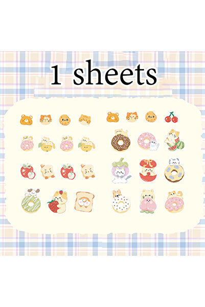 choice2 S26099-3 مجموعة ملصقات إسفنجية مسطحة من متجر حلويات السيد بيبر، لوازم...