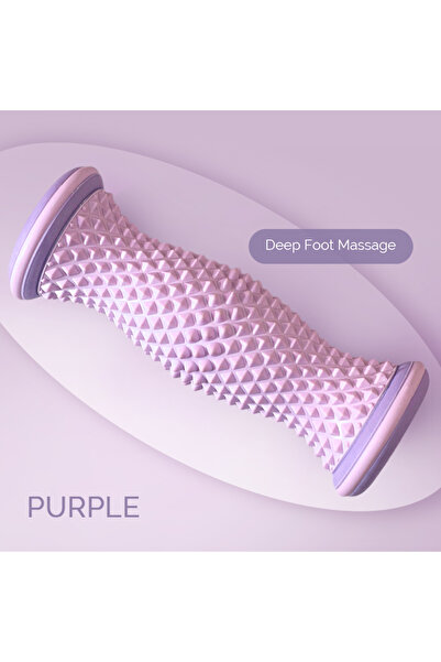 choice2 بكرة تدليك القدمين البنفسجية، مدلك القدمين، تدليك القدمين بالضغط على ...