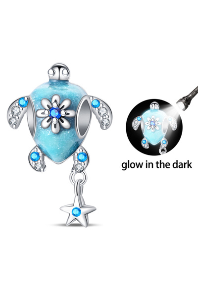 Choice51 PAC1280 Fashion 925 Sterling Silver Summer ean World Series Sea Turt...