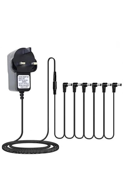 Choice1 محول طاقة دواسة جيتار بريطاني 9 فولت تيار مستمر، قابس أمريكي بريطاني ...