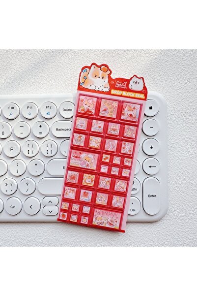 choice2 51485 أحمر نيكوني قطة كلب أرنب مربعة صغيرة ختم أسود صغير سكرابوكينغ D...