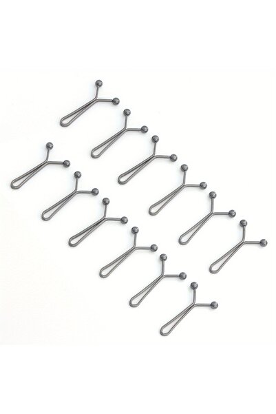 Choice3 Gunmetal 12pcs Invisible Waist Tightening Metal Clip, Adjustable Butt...