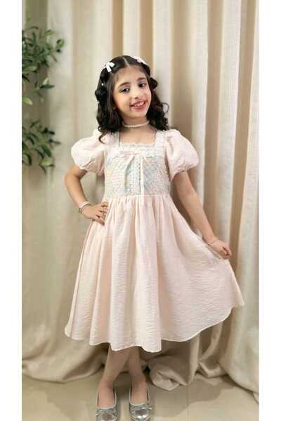 gmax فستان بناتي نسمة الربيع