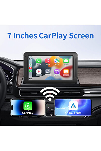 Choice1 7 inch no Camera Universal Portable Carplay for Car Screen, Wireless ...