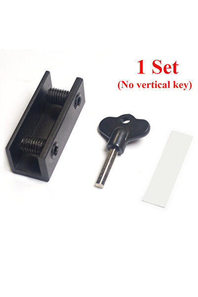 choice2 طقم واحد أسود، 8/6/4 أطقم من أقفال النوافذ للنوافذ الرأسية والأفقية، ...