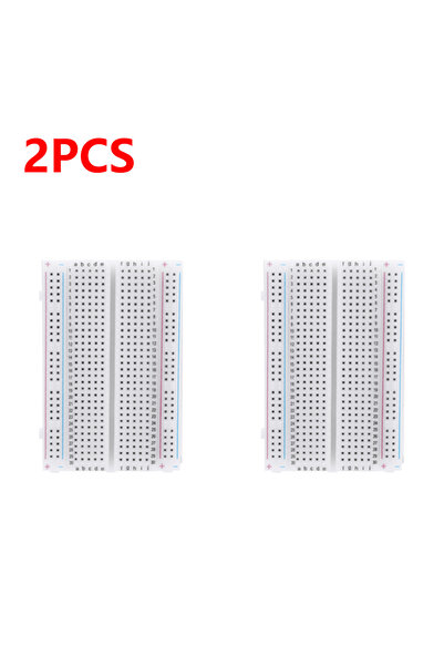 Choice3 لوحتا تجارب إلكترونية بدون لحام، 400 نقطة توصيل، لوحة تجارب صغيرة متع...