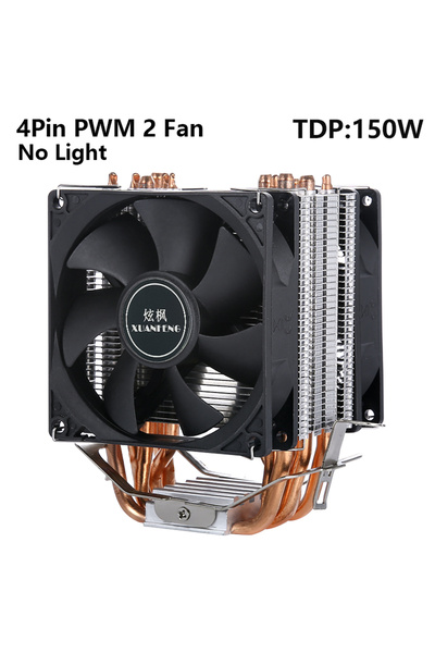 Choice1 مبرد كمبيوتر مكتبي صامت من XUANFENG، بلون ثابت، يدعم معالجات Intel-Xe...