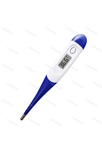 Choice3 مقياس حرارة منزلي من النوع الثاني للبالغين والأطفال لقياس الحمى، إلكت...