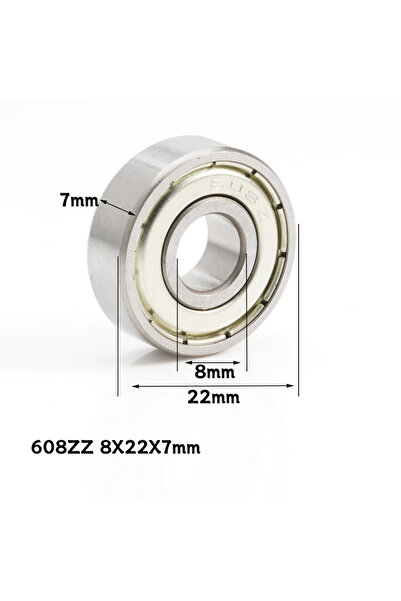 Choice11 10Pcs 608zz 10-40Pcs Ball Bearings 608ZZ 623ZZ 626ZZ 687ZZ 607ZZ Dee...