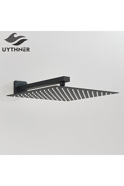 Choice7 رأس دش مطري أسود غير لامع مقاس 10 بوصات، متوفر بأحجام 8/10/12 بوصة مر...