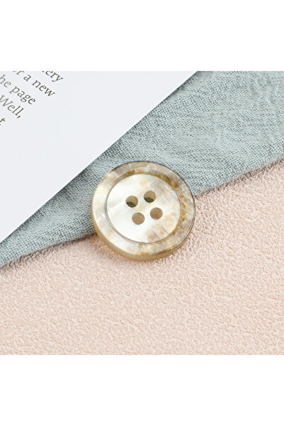 Choice5 ZWT2416664-1 20pc 20mm imitation shell resin wide button