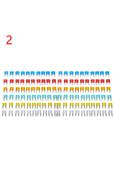 VODOOL 120 قطعة، 60-300 قطعة من فيوزات السيارات الصغيرة للسيارات، فيوزات شفرة...