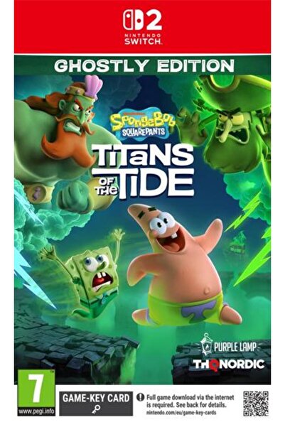 PLAION Jocul Switch 2 SpongeBob SquarePants: Titans of the Tide Ghostly Edition